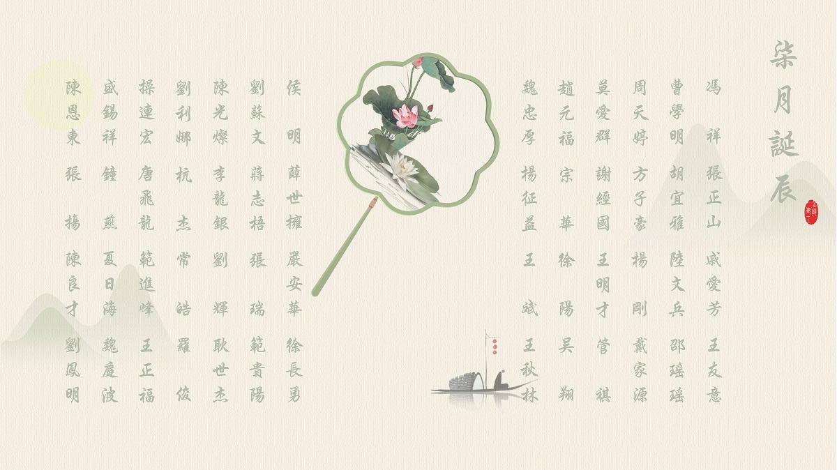 【生日祝?！抗ё?月生日的員工生日快樂！